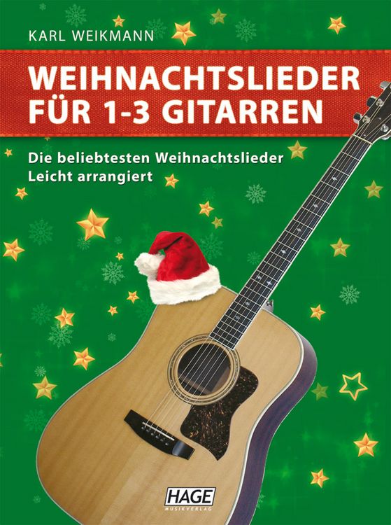 Produktbild: Weihnachtslieder f&uuml;r 1-3 Gitarren