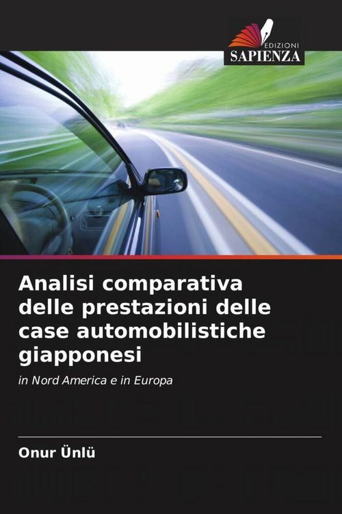 Produktbild: Analisi comparativa delle prestazioni delle case automobilistiche giapponesi