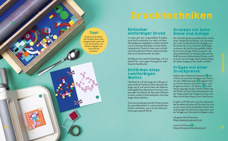 Produktbild: 101 Motive drucken &ndash; Stein f&uuml;r Stein