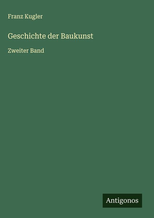 Produktbild: Geschichte der Baukunst