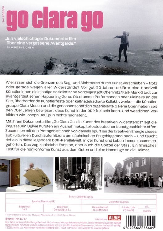 Produktbild: Go Clara Go: die Kunst des kreativen Widerstands
