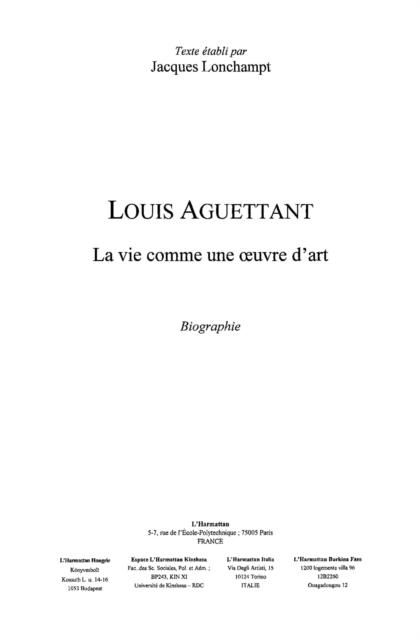 Produktbild: Vie comme une oeuvre d' art la