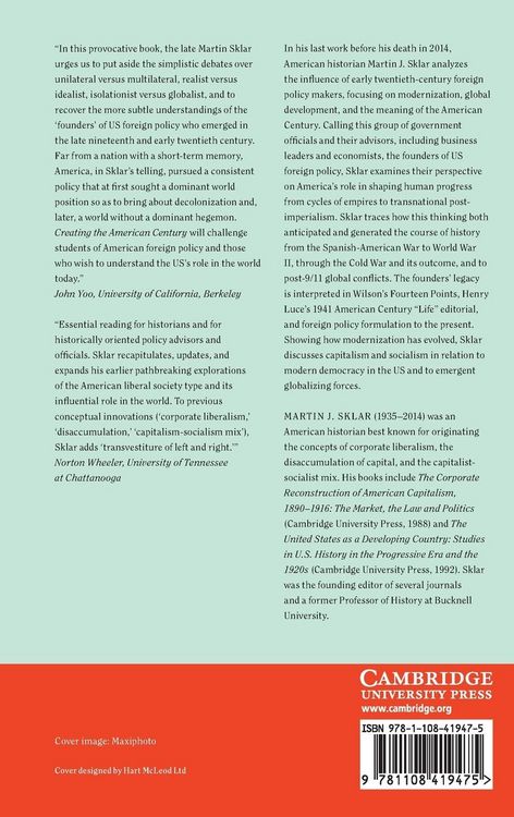 Produktbild: Creating the American Century