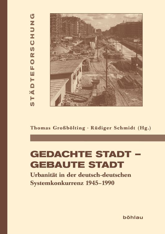 Produktbild: Gedachte Stadt &ndash; Gebaute Stadt