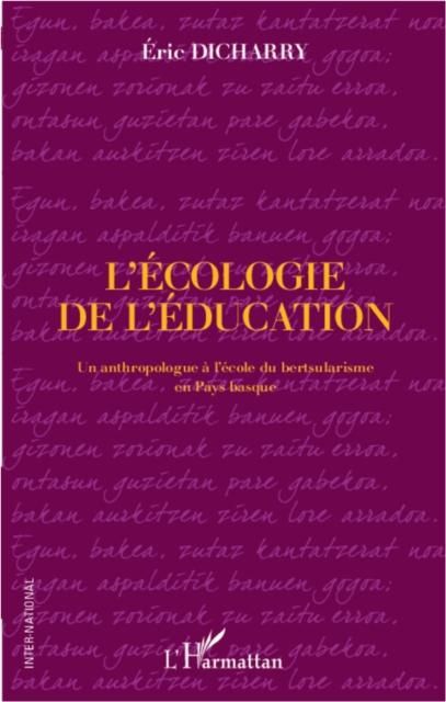Produktbild: L'ecologie de l'education