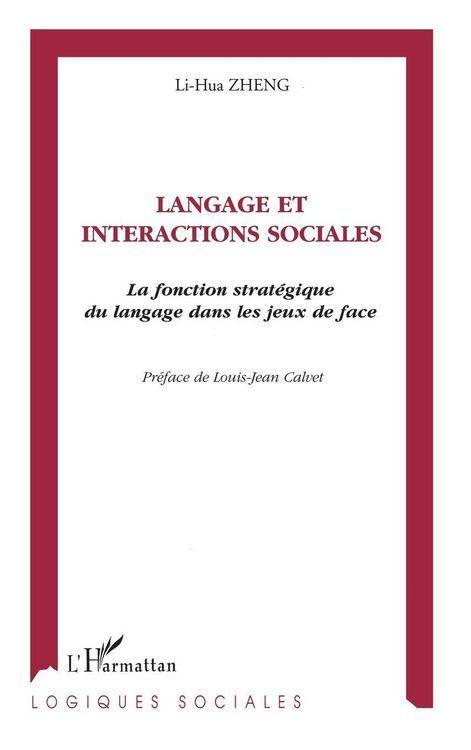 Produktbild: Langage et Interactions Sociales