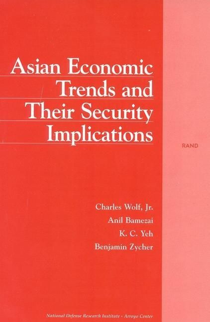 Produktbild: Asian Economic Trends and Their Security Implications