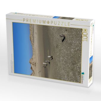 Produktbild: CALVENDO Puzzle Weite D&uuml;nenlandschaft in Nordfriesland | 1000 Teile Lege-Gr&ouml;&szlig;e 64x48cm Foto-Puzzle f&uuml;r gl&uuml;ckliche Stunden