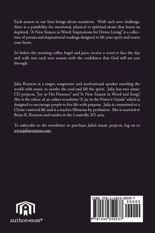 Produktbild: A New Season in Word