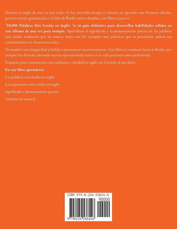 Produktbild: 10 000 Palabras M&aacute;s Usadas en Ingl&eacute;s