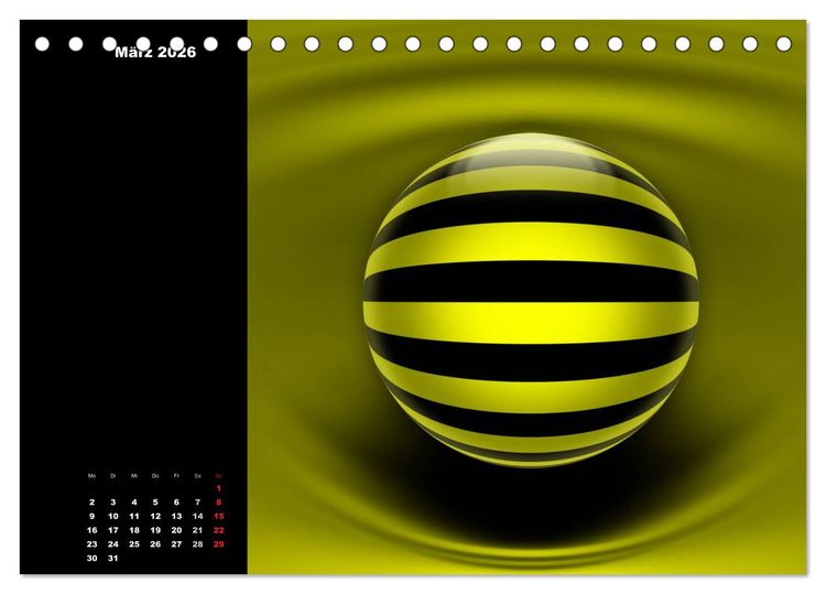 Produktbild: Eine runde Sache (Tischkalender 2026 DIN A5 quer), CALVENDO Monatskalender