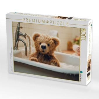 Produktbild: CALVENDO Puzzle Ein Motiv aus dem Kalender Teddyb&auml;r und seine Abenteuer | 1000 Teile Lege-Gr&ouml;&szlig;e 64x48cm Foto-Puzzle f&uuml;r gl&uuml;ckliche Stunden
