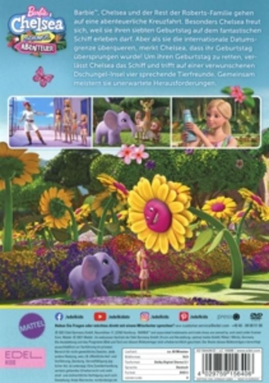 Produktbild: Barbie & Chelsea - Dschungel Abenteuer - Die DVD zum Film