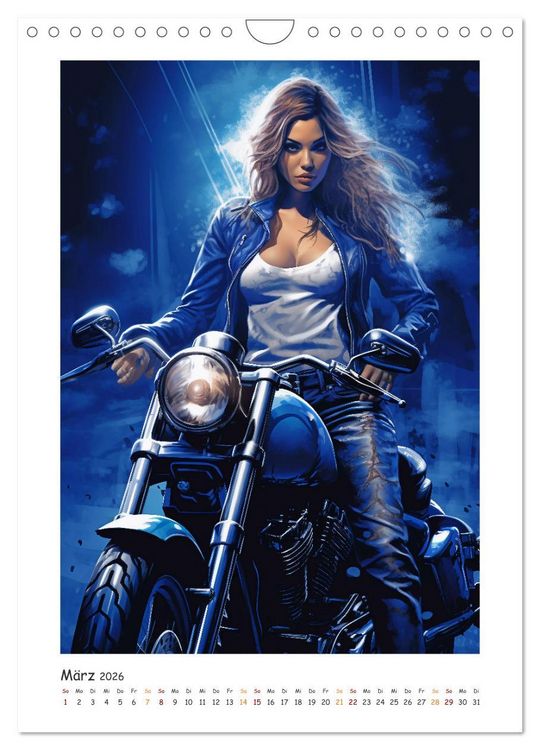 Produktbild: Coole Ladys (Wandkalender 2026 DIN A4 hoch), CALVENDO Monatskalender