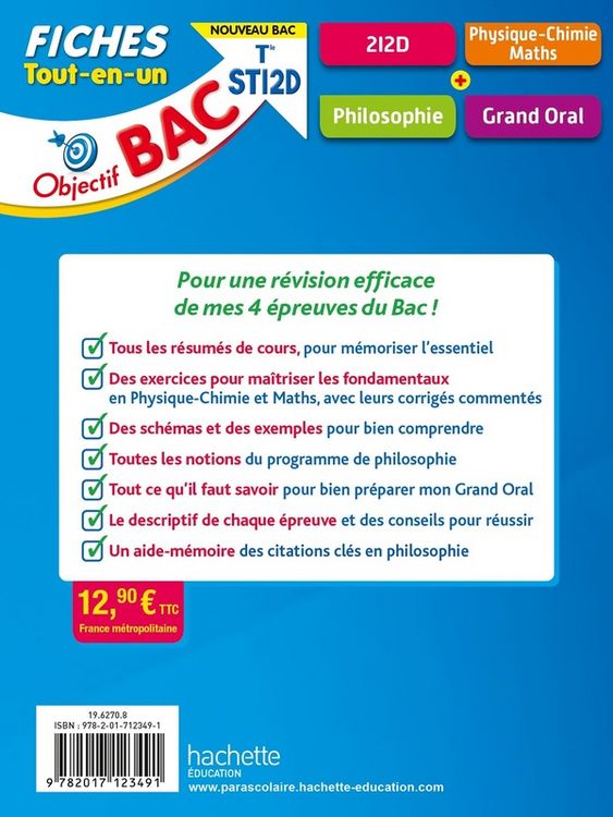 Produktbild: Tout-en-un terminale STI2D, mes 4 &eacute;preuves du bac, fiches