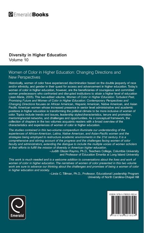 Produktbild: Women of Color in Higher Education