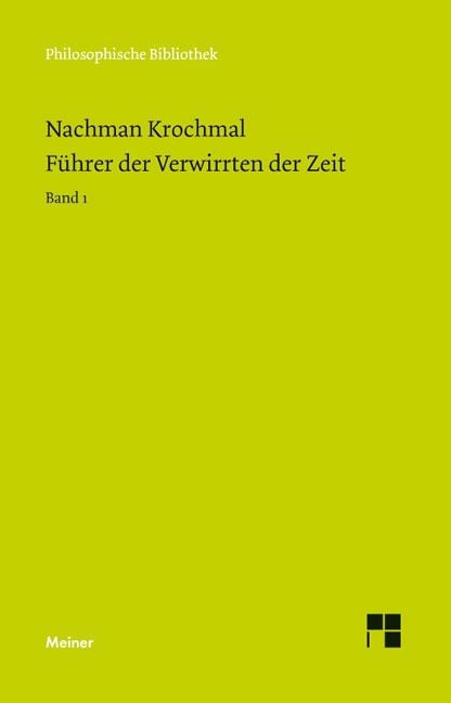 Produktbild: F&uuml;hrer der Verwirrten der Zeit. Band 1