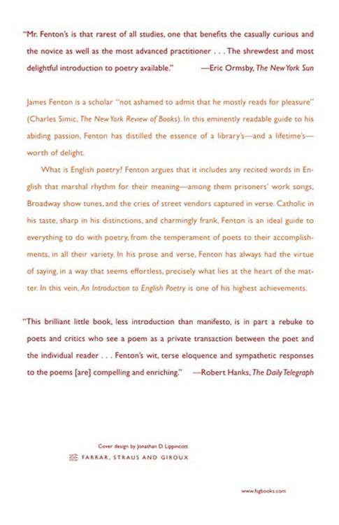 Produktbild: An Introduction to English Poetry