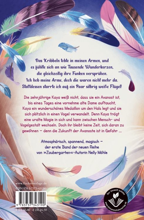 Produktbild: Kaya Silberfl&uuml;gel &minus; Das Geheimnis der magischen Federn