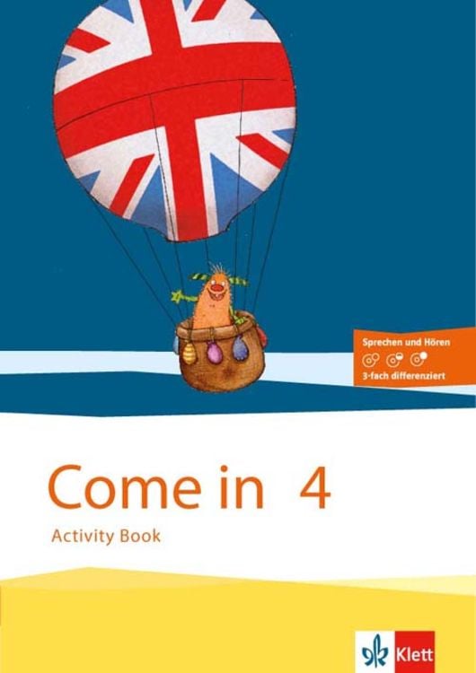 Produktbild: Come in. Activity Book mit Bild-/Wortkarten und Audio-CD 4. Schuljahr