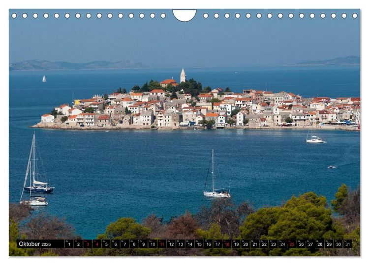 Produktbild: Kroatien (Wandkalender 2026 DIN A4 quer), CALVENDO Monatskalender
