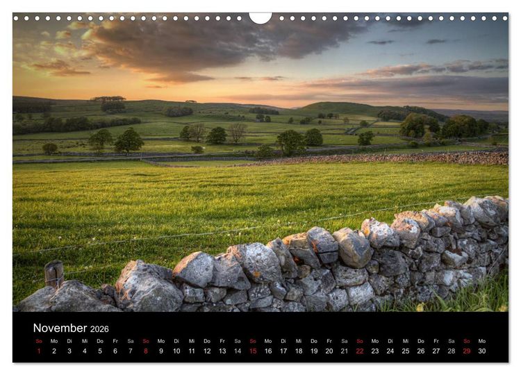 Produktbild: Einzigartige Natur - Eine Reise durch Europas Landschaften (Wandkalender 2026 DIN A3 quer), CALVENDO Monatskalender