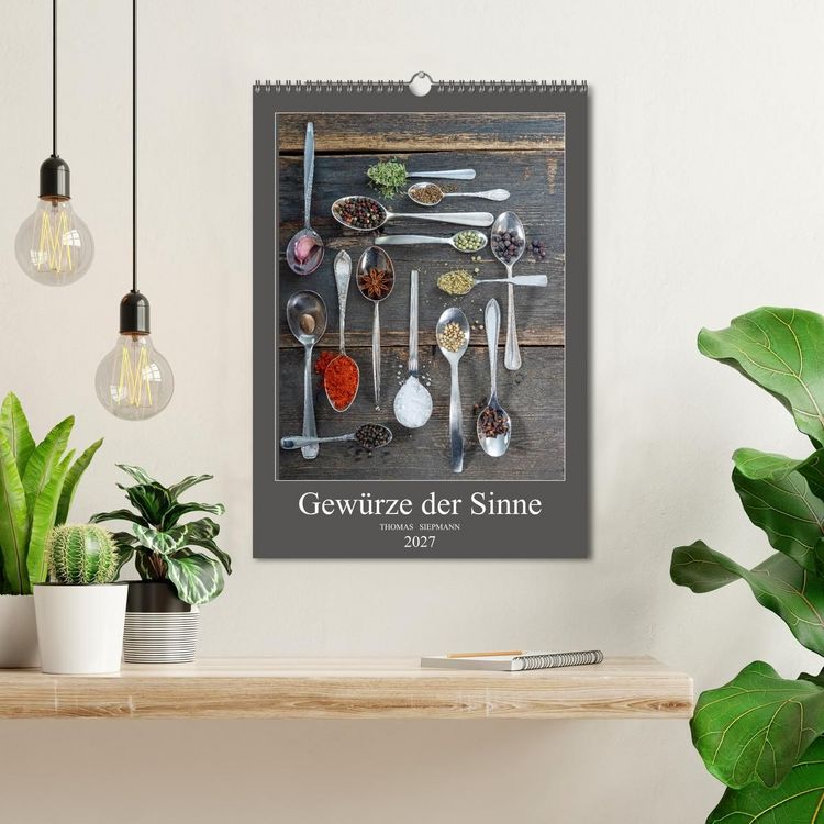 Produktbild: Gew&uuml;rze der Sinne (Wandkalender 2027 DIN A3 hoch), CALVENDO Monatskalender