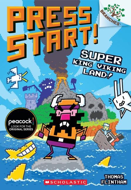 Produktbild: Super King Viking Land!: A Branches Book (Press Start! #13)