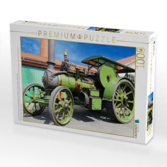 Produktbild: CALVENDO Puzzle Dampftraktor Aveling u. Porter, Herstellungsort Rochester, Verbundmaschine, Gewicht 10t. | 1000 Teile Lege-Gr&ouml;&szlig;e 64x48cm Foto-Puzzle f