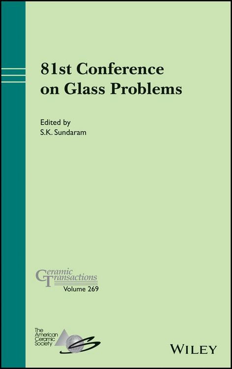 Produktbild: 81st Conference on Glass Problems