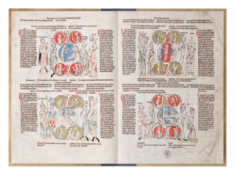 Produktbild: Biblia Pauperum. Apocalypsis. Die Weimarer Handschrift.