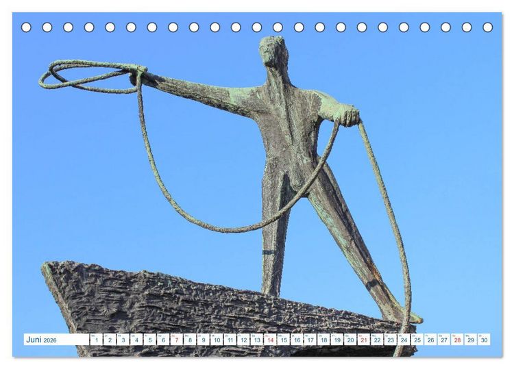 Produktbild: Hansestadt Wesel - Impressionen vom Niederrhein (Tischkalender 2026 DIN A5 quer), CALVENDO Monatskalender