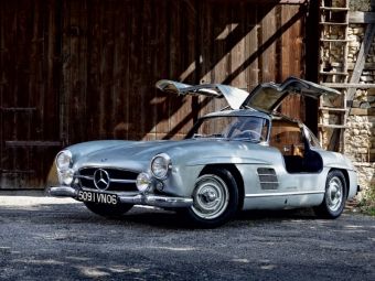 Produktbild: CALVENDO Puzzle Mercedes 300 SL Fl&uuml;gelt&uuml;rer | 1000 Teile Lege-Gr&ouml;&szlig;e 64x48cm Foto-Puzzle f&uuml;r gl&uuml;ckliche Stunden