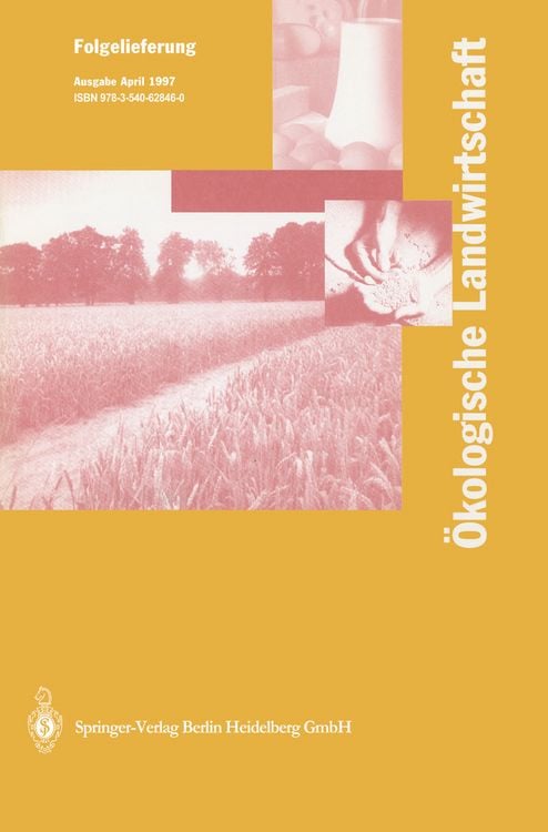 Produktbild: &Ouml;kologische Landwirtschaft