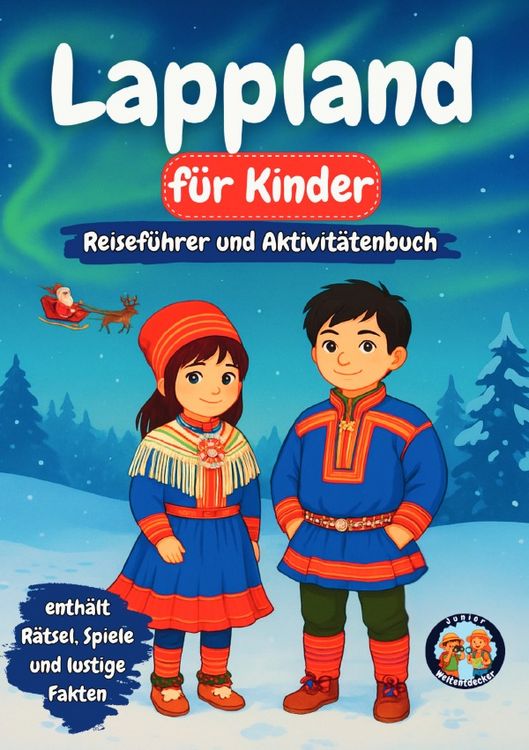 Produktbild: Lappland f&uuml;r Kinder &ndash; Reisef&uuml;hrer und Aktivit&auml;tenbuch