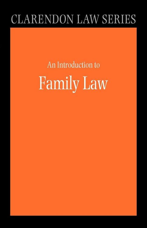 Produktbild: An Introduction to Family Law