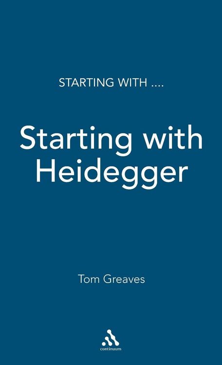 Produktbild: Starting with Heidegger