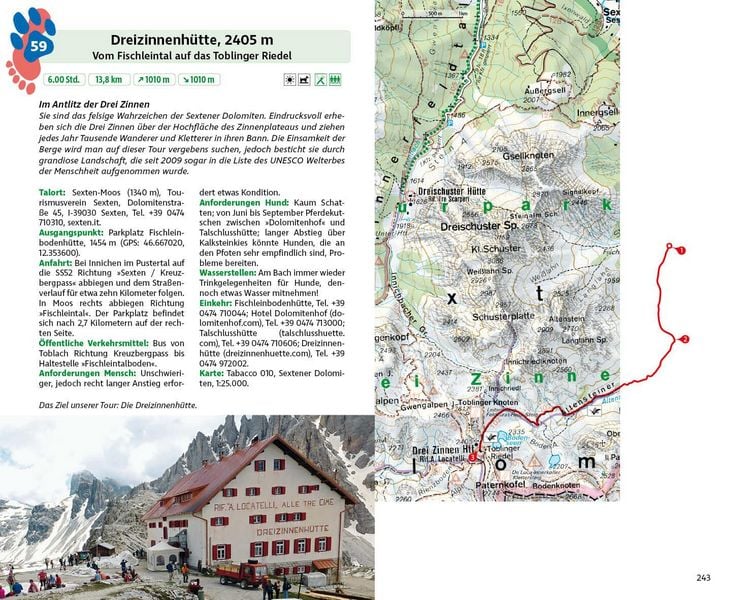 Produktbild: ROTHER Wanderbuch Wandern mit Hund S&uuml;dtirol