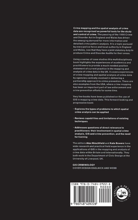 Produktbild: Mapping and Analysing Crime Data