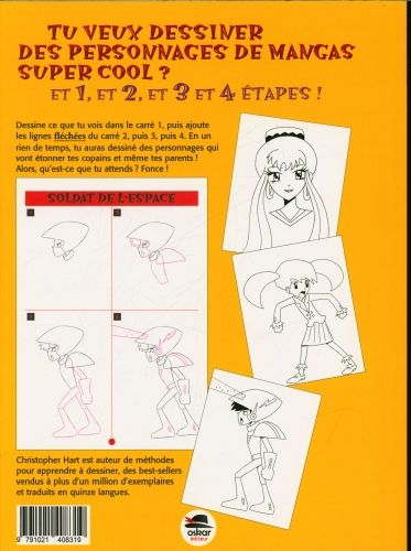 Produktbild: Dessine des mangas : les mini-h&eacute;ros
