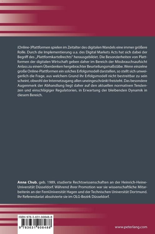 Produktbild: Die Regulierung von Online-Plattformen und der kartellrechtliche Missbrauchstatbestand