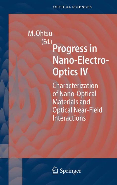 Produktbild: Progress in Nano-Electro Optics IV