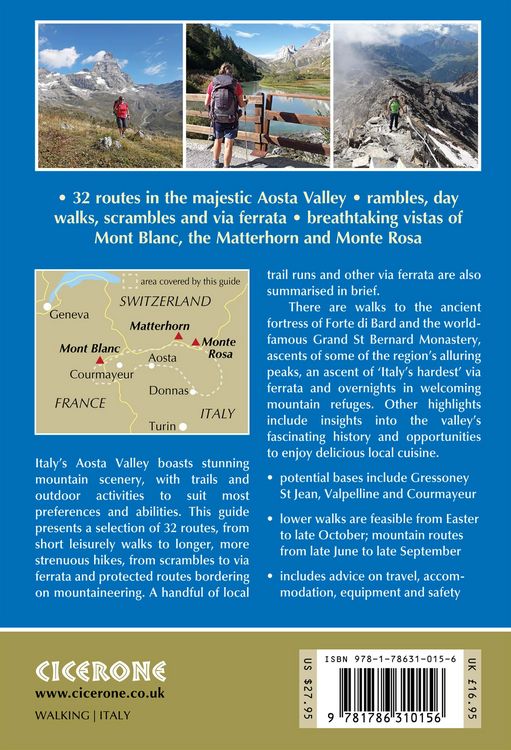 Produktbild: Walking in the Aosta Valley
