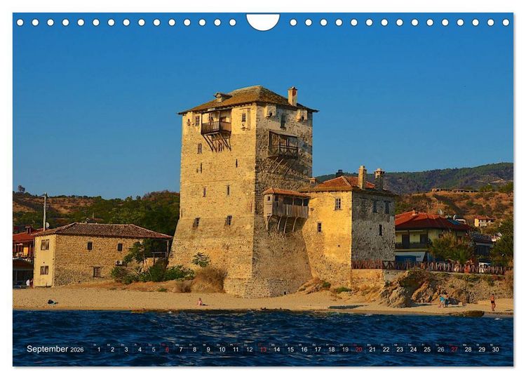 Produktbild: Griechenland &ndash;&nbsp;Magie der Farben (Wandkalender 2026 DIN A4 quer), CALVENDO Monatskalender