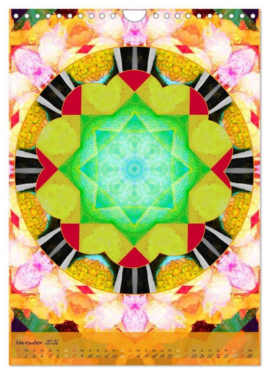 Produktbild: Mandala Energien (Wandkalender 2026 DIN A4 hoch), CALVENDO Monatskalender