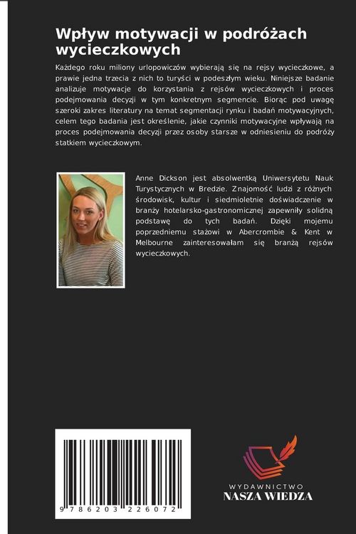 Produktbild: Wp&iquest;yw motywacji w podr&oacute;&iquest;ach wycieczkowych