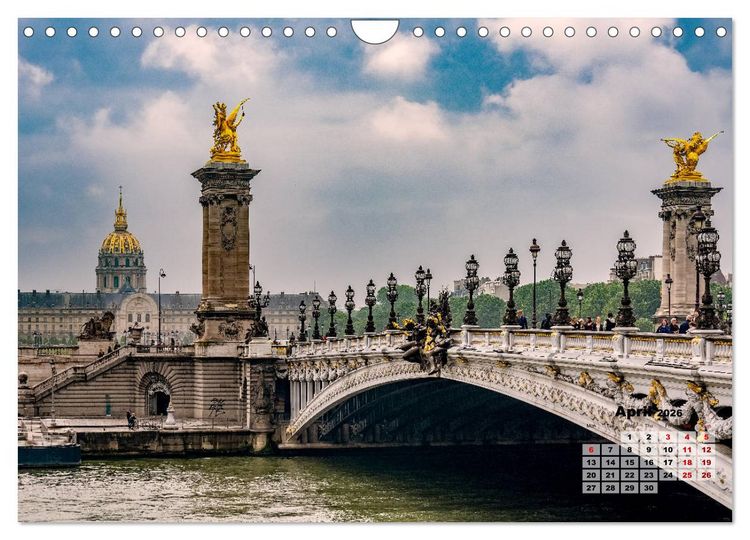 Produktbild: The Fascination of Bridges (Wall Calendar 2026 DIN A4 landscape), CALVENDO 12 Month Wall Calendar