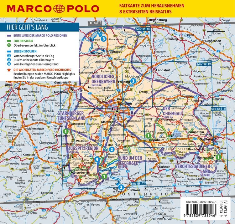 Produktbild: MARCO POLO Reisef&uuml;hrer Oberbayern