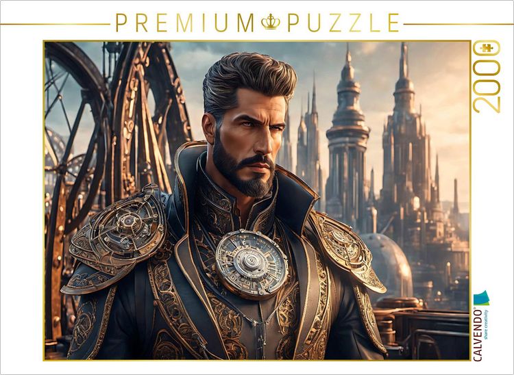 Produktbild: CALVENDO Puzzle Wartungsassistent einer dampfbetriebenen Maschinenanlage | 2000 Teile Lege-Gr&ouml;&szlig;e 90x67cm Foto-Puzzle f&uuml;r gl&uuml;ckliche Stunden
