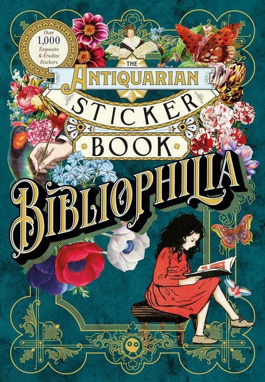 Produktbild: The Antiquarian Sticker Book: Bibliophilia